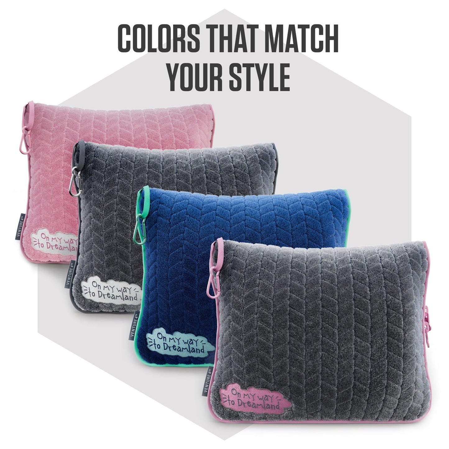Travel Comfort Blanket & Pillow Set