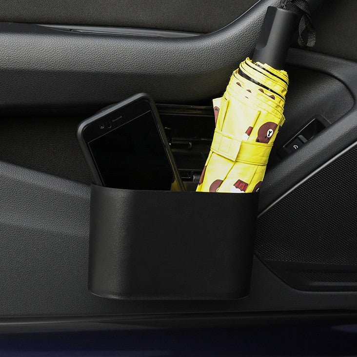 Premium Car Trash Can & Storage Organizer with 8 Refill Bag Rolls